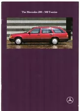 Mercedes-Benz W124 TE TD Estate 1990-92 UK Market Sales Brochure 200 230 300