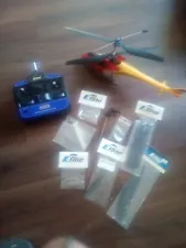 E-FLITE Blade CX2 Blade Helis RC Helicopter W/ Remote +Upgraded,(Parts Repair)