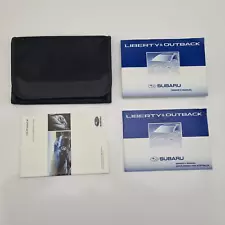 Subaru Outback Owners Manual With Case 4th Gen 09/03-09/09