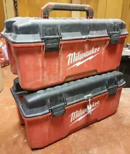 2x Large Milwaukee Tool Boxes