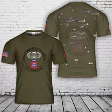 US Army 82nd Airborne Division T-shirt Custom Name Best Shirt For Dad Gift