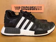 Adidas NMD R1 Bape Black Camo Army Bathing Ape Nomad Runner BA7325 SHIPPING NOW