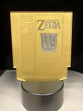 The Legend of Zelda Gold Cartridge LED 3D Light Lamp (Nintendo NES, 1987)