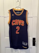 New ListingCleveland Cavaliers Cavs Kyrie Irving #2 Blue Adidas Mens Medium Stitched NBA