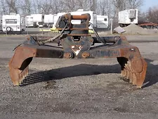 Jewell 84" Hydraulic Rotating 6 x 6 Brush Grapple for Excavator