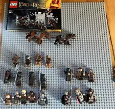 Lord of the Rings HOBBIT Lego Minifigures - Eomer, Uruk Hai, Radagast, Thranduil