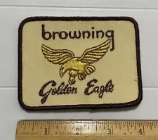 Browning Golden Eagle CB Radio Souvenir Embroidered Patch Badge