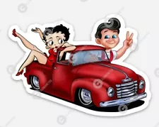 For Classic Chevy Truck FANS MAGNET - Ratfink Style Chevrolet Betty Boop Big Boy