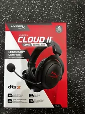 HyperX Cloud II Core Wireless Gaming Headset for PC, PS5, PS4, Switch New Sealed