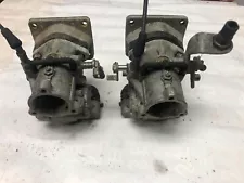 Chaparral SSX 340 Engine G34BW Carburetors For Parts or Repair Snowmobile