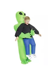 Morph Alien Costume for Kids, Inflated Alien Costume