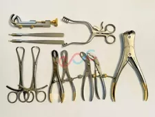 Veterinary Surgical Orthopedic Instruments 11 Pieces Top Quality