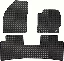 Tailored Rubber Car Floor Mats For Toyota Prius Hybrid Taxi Heavy Duty