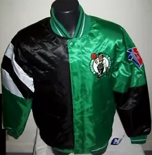 BOSTON CELTICS STARTER Snap Down 50/50 Jacket RARE Fall 2021 L XL 2X