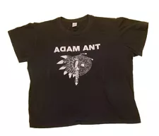 ADAM ANT : ANT MUSIC FOR SEX PEOPLE (T-SHIRT LARGE) GREAT CONDITION FREE SHIPING