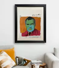 Andy Warhol Hand-Signed Original Print With COA & +$3,500 USD Appraisal Included