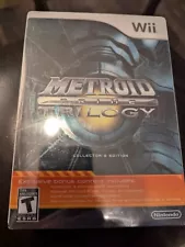 Metroid Prime Trilogy: Collector's Edition (Nintendo Wii, 2009) Steelbook!