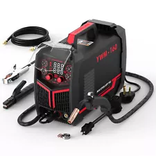 MIG Welder 160Amp 110/220V,Flux Cored/MIG/Lift TIG/Stick Welding Machine YWM-160