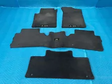 Infiniti QX80 Floor Mat Mats Set Black 2016 OEM