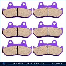 Carbon fiber Brake Pads For 1984-1987 Honda Goldwing 1200 GL1200I Interstate