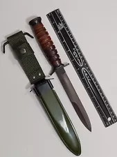 WWII M3 Army Trench Knife with Sheath