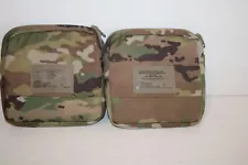 KDH MULTICAM ARMY MODULAR SCALABLE VEST SIDE PLATE POUCHES W/3A SOFT ARMOR