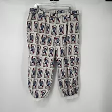 Loudmouth PBR Golf Jogger Pants Size 36 Pabst Blue Ribbon All Over Print Beer