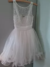 Quiz - white prom dress size 12 - perfect for prom, party or wedding