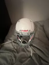 Riddell Revo Speed 360 Initial Season 2023 Youth Football Helmet Sz Xxs/xs White