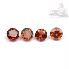 Natural Red Garnet 3mm to 10mm Round Cut Loose Gemstone for sale 5-100 pcs lot