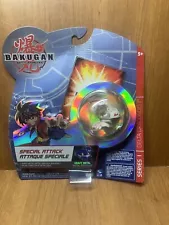 Bakugan Pyrus Delta Dragonoid Heavy Metal Pearl Sega Toys/Spin Masters 2008 Read