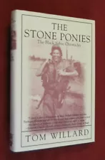 Black Sabre Chronicles: The Stone Ponies No. 4 by Tom Willard (2000, HCDJ) NEW