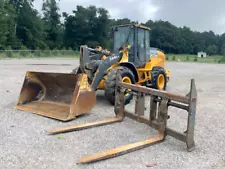 2017 John Deere 544 K-II Wheel Loader Tractor Hyd Q/C Bucket Forks A/C bidadoo