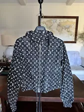 Authentic LOUIS VUITTON Reversible Jacket LV Monogram Jacket