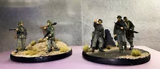 2 -WW2 Dioramas 1/35 Scale German Panzergrenadiers and Fallschirmjagers