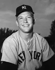 MICKEY MANTLE 8X10 GLOSSY PHOTO IMAGE #2