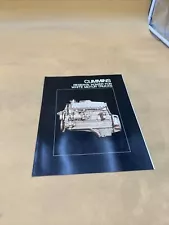 CUMMINS RESERVE POWER FOR WHITE MOTOR TRUCKS SALES BROCHURE