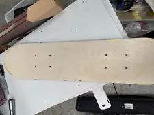 Wooden DIY Skateboard (Deck ONLY) - Partially Painted