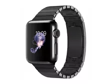 Apple Watch Series 2 38mm (Space Black Case, Link Band)