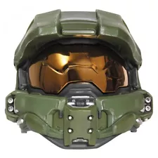 Master Chief Light Up Helmet Costume Accessory Kids HALO Halloween