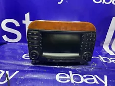 04-06 Mercedes W220 S600 CL55 AMG Navigation Command Comand Head Unit GPS CD OEM