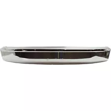 Front Bumper For 1992-1996 Ford F-150 F-250 Bronco Chrome Steel Standard Type