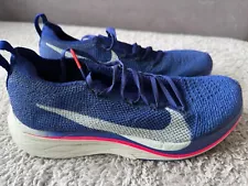 Nike Vaporfly 4% Flyknit AJ3857-400 Deep Royal Men's size 7.5/Women's 8.5