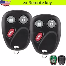 2 For 2002 2003 2004 2005 2006 2007 2008 2009 Chevrolet Trailblazer Key Remote