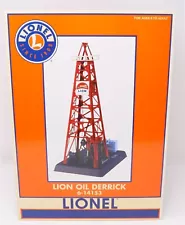 Lionel 6-14153, Lion Oil Derrick, for Railroad Scenery & Layout, O Scale