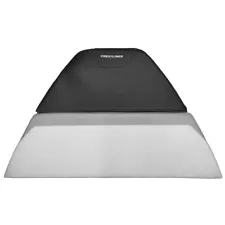 Crestliner Boat Bow Cushion 2279661 | Wise 53 Inch Gray Black