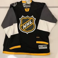 NHL Hockey 2016 All Star Game Jersey Black NWT Reebok Premier Mens L $135