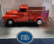 OXFORD 1948 DODGE B-1B PICKUP TRUCK RED 1/87 HO