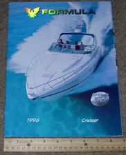 1996 96 FORMULA Cruiser 41 34 31 27 PC 280SS Boat Dealer Sales Brochure Catalog