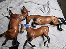 Breyer horse BODY LOT For Customizing, Painting - LOT 6) Voyeur, CM Jumper, Teke